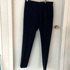 Perry Ellis Portofino Navy Pinstripe Pants in Size 32